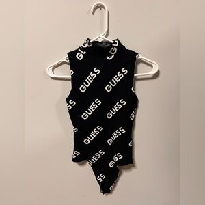 Guess Monochrome Logo Bodysuit